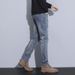 New Vintage Distressed Ripped For Men, Casual Comfortable Versatile Slim Straight Skinny Jeans_mkmklike.com