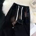 Trendy Handsome Jeans For Men Women, Straight Loose Wide Leg Pants, Versatile And Trendy Casual Plus Size Pants_mkmklike.com