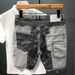 Patchwork Color Denim Shorts Summer Men's Denim Shorts With Multiple Pockets Baggy Ripped Jeans Streetwear Style For Casual Wear_mkmklike.com