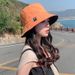 Hot Sale New Summer Sun For Women Double Sided Outdoor Sunscreen Bucket Hats Female Korean Casual Panama Fisherman Caps_mkmklike.com