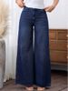 K New Women's Clothing Simple Casual Wide Leg Jeans Fashionable_mkmklike.com
