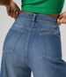 K New Fashionable High Waisted Pants With Rolled Edges And Straight Leg Jeans For Women's Casual Wide Leg Pants_mkmklike.com