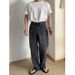Nordmann Black Gray Jeans Men's Autumn And Winter 2025 Hong Kong Style Handsome Casual Loose Straight-leg All-Match Retro Long_mkmklike.com