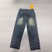 Men’s Stretch Slim Straight Jeans – High-Waisted Blue Denim Pants With Stone Wash Finish (XL-3XL, Light/Medium Wash)_mkmklike.com