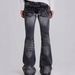 Vintage Washed High Street Straight Leg Jeans For Men & Women - Y2K Retro Denim Pants With Stretch Comfort_mkmklike.com