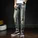 Men's Clothing New Fashion Jeans, Slim Fit, Retro Trend, Ripped, Plus Size Pants_mkmklike.com