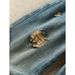 Men's Clothing Men's Retro Blue Shark Gill Ripped Jeans High Street Style Summer Wide Leg Straight Trousers_mkmklike.com