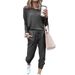 2025 Autumn New Independent European And American Cross-Border Women's Clothing Home Solid Color Casual_mkmklike.com