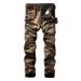 Men's straight retro trendy pants_mkmklike.com
