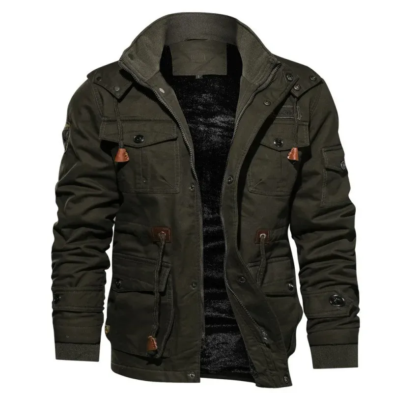 Men Winter Military Jackets Coats Multi-pocket Casual Cargo Jackets High Quality Male Cotton Winter Coats Warm Parkas Size 6XL_mkmklike.com