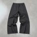 Harajuku Hip Hop Jeans – Studded Distressed Denim Pants With Drawstring, Loose Straight-Leg Unisex Style_mkmklike.com