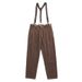 Pure Cross-Border Boutique Fashion Trendy British Retro Punk Overalls Men's Four Seasons New Loose Woolen Casual Pants_mkmklike.com