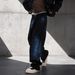 Men's Streetwear Rhinestone Jeans – Oversized Straight-Leg With Galaxy Black Graffiti (S-3XL) | Hip-Hop & Urban Fashion_mkmklike.com
