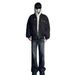 American Street Washed Vintage Jeans For Men, Loose Versatile, With Floor Hugging Feeling And A Clean Fit. Long Pants_mkmklike.com