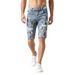 Men's Clothing Summer Ink Splatter Stretch Denim Shorts For Men Trendy And Fashionable Straight Leg 5 Point Riding Breeches_mkmklike.com