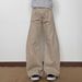 Men's Clothing Korean-Style Deconstructed Patchwork Pleated Wide-Leg Jeans For Men – Loose Fit Casual Trousers With Unique Design_mkmklike.com