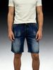 Men's Stretch Denim Shorts – Elastic Waist 5-Pocket Cargo Shorts | Comfort Fit For Summer & Streetwear_mkmklike.com