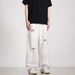 "Men's Distressed Denim Jeans – Relaxed Wide-Leg Fit With Vintage Washed Effect (Summer Streetwear, Trendy Ripped Details"_mkmklike.com