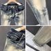Men's Clothing Men's Trendy Washed Retro Personality Nine Point Pants Slim Fit Skinny Stretch Jeans Trendy All Match Casual Pants_mkmklike.com
