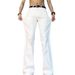 Men's Clothing Men's White Summer Thin Loose Straight Leg Jeans Casual Versatile Long Pants Good Drape For Formal & Casual_mkmklike.com