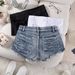 Trendy Girl Closet Trendy Girl Closet 672#New Summer Denim Shorts Hot Pants European And American Style Jeans Nightclub Women's Sexy High Waist Ripped_mkmklike.com