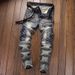 Men's Clothing New Style Slim Fit Elastic Straight Leg Jeans, Trendy And Stylish Men's Trousers_mkmklike.com