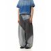 Men's Clothing Laid Back Trendy Denim Trousers Versatile Unbranded Artistic And Minimalist Japanese Fashion_mkmklike.com