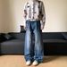Men's Clothing Men's Classic Straight-Leg Jeans – Trendy High-Street Denim Pants With Zip Fly (Blue, M-3XL, Cotton Blend, Everyday Casual Wear)_mkmklike.com