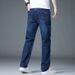 Deep Stock Summer Thin Stretch Jeans Men's Loose Casual Business Jeans Men's Foreign Trade Jeans_mkmklike.com