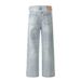 Light Washed Jeans For Men American Style Cleanfit Street Fashion Pocket Design Loose Straight Long Pants_mkmklike.com