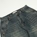 Minimalist Solid Color Washed Vintage Ripped Jeans For Men Ins American High Street Loose Straight Wide-Leg Dad Pants_mkmklike.com