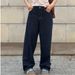 Women's Clothing Wide Leg Pants,Autumn Wear Wide Leg Jeans - High Waisted Stretch Denim Pants For Casual & Office Wear (Dark Blue, Sizes 25-32)_mkmklike.com
