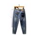 Summer New Heavy Industry Jeans Men's Thin Loose Large Size Jeans Men's Retro American Jeans Men's Fat_mkmklike.com