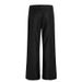 Unisex Cleanfit Black & Blue Flared Denim Pants - 90s Vintage Drape, Straight-Leg Casual Trousers For Men & Women_mkmklike.com