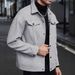 26 European American Cross-Border Autumn And Winter Turn-Down Collar Woolen New Men's Casual Sports Business_mkmklike.com