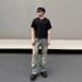 Ripped Jeans Men's Spring New American Retro Washed Old Ruffian Handsome High Street Loose Straight Pants_mkmklike.com