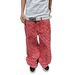 Men's American Retro Red Letter All over Jacquard Jeans Wide Leg Straight Leg Trousers Light Luxury Trendy Street Style_mkmklike.com