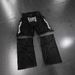 Men's Distressed Paint-Splatter Jeans – Retro Stretch Straight Leg Denim Pants With Embroidery, Comfort Fit For Streetwear & Casual (Blue, S-XXL)_mkmklike.com