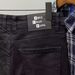 Men's Slim Fit Black Ripped Jeans - Stretch Comfort Denim Pants With Straight Leg & Mid Rise For Casual Wear_mkmklike.com