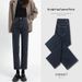 Women's Cigarette Spring/summer 2025 New High-waisted Slim-fit Narrow Version Autumn/winter Pants For Petite Women,_mkmklike.com