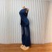 Women's Clothing Washed New Temperament Sleeveless Casual Denim Trousers Suit_mkmklike.com