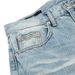 Heavy-duty Washed Gradient Jeans For Men High Street Punk Distressed Frayed Water Ripple Loose Straight Long Pants_mkmklike.com