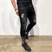 Men's Clothing Fashion Youth Wear Ripped Zipper Elastic Slim Fit Men's Jeans_mkmklike.com