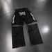 2026 New Eco-friendly Fabric Y2K Jeans Fashion American Vintage Zipper Splicing Loose Patch Striped Embroidered Fur Edge Jeans_mkmklike.com