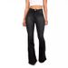 K High-waisted Wide-leg Jeans For Women With A Slimming Effect; Long Flared Trousers._mkmklike.com