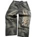 Women's Straight Leg Casual Trousers Loose Fitting Printed Distressed Cropped Jeans Trendy for Export Cross Border Trade Europe And America Wholesale_mkmklike.com