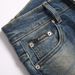 Spot Men's Retro Slim Fit Stretch Jeans Trendy Straight Leg Trousers Versatile Classic Style_mkmklike.com