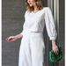 Women's clothing new fashion short long-sleeved tops high-waisted wide-leg pants two-piece set_mkmklike.com
