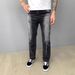 Men's Clothing Spring New Arrival High-End Trendy Black And Gray Gradient Splatter Paint Niche Jeans For Men Slim Fit Straight Leg Versatile Denim_mkmklike.com
