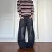 Vintage Black Washed Distressed Jeans 90s Baggy Wide-Leg Denim Pants With Cat Whisker & Crooked Blade Wash, Streetwear High Waist Relaxed Fit_mkmklike.com